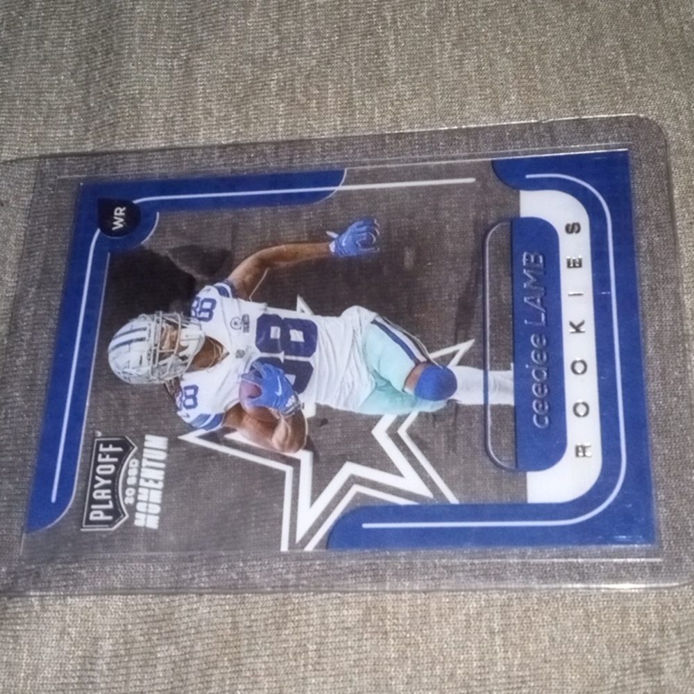 CeeDee lamb Rookie clearly